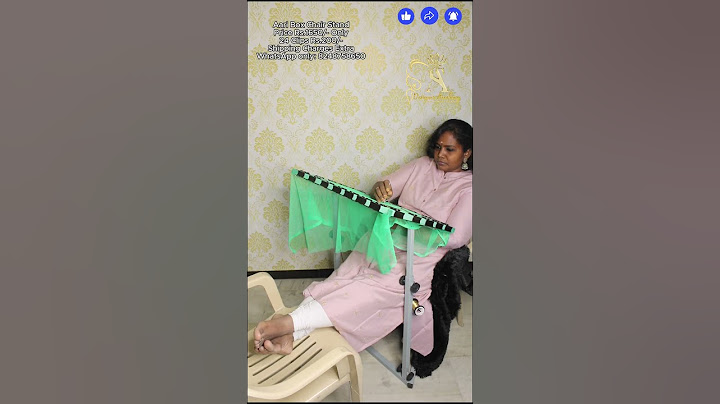 8248758650 RAMZAN OFFER 2-in-1 AARI COMFORTABLE 18*24 RECTANGLE STAND WITH 18 ROUND CHAIR STAND