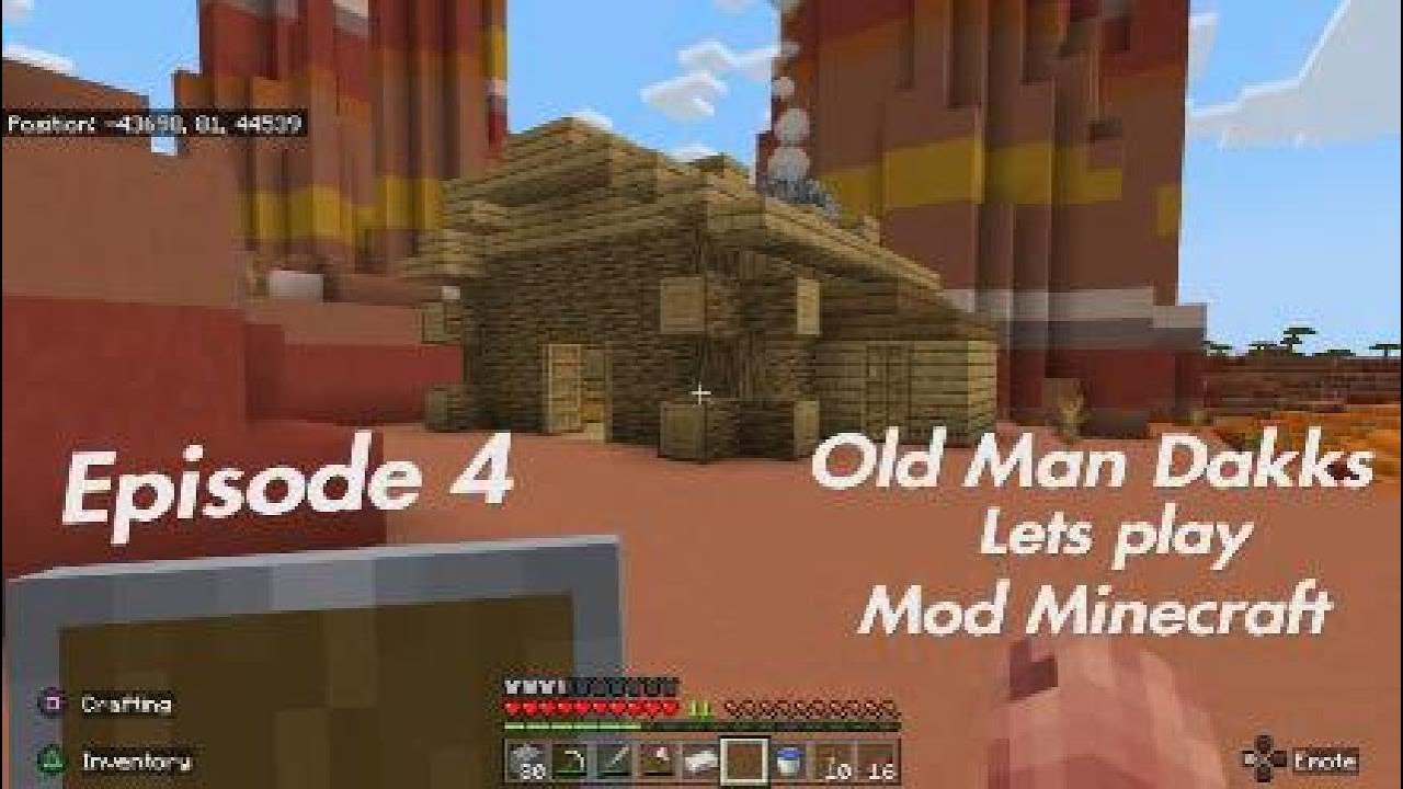 Old Man Dakks-Mod Minecraft Lets play Episode 4 - YouTube