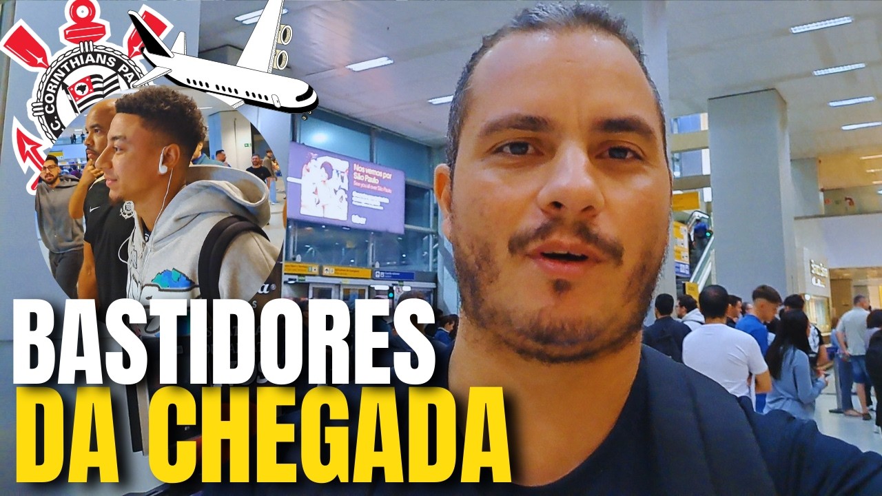EU FUI NA CHEGADA DO LINGARD! BASTIDORES DIRETO DO AEROPORTO DE GUARULHOS