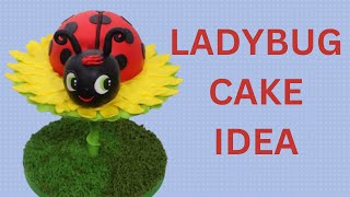 Ladybug Cake Idea