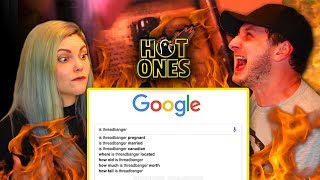 ThreadBanger Answers the Webs Most Searched Questions While Taking the Hot Ones Challenge!!