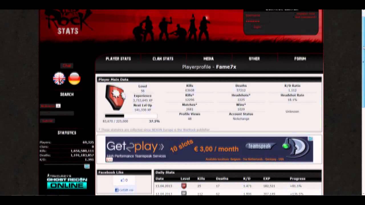 Warrock Powerlevler Fame7x [60] & Harlemshake7x [51]