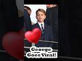 Prince George’s Rare Public Moment Went Viral #george #royal #kids #uk #viral #short