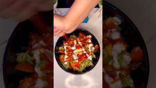 Fries chicken loaded bowl 🍗😍 #shorts #viral #chicken #chickenrecipe #fries #recipe #food #foodie