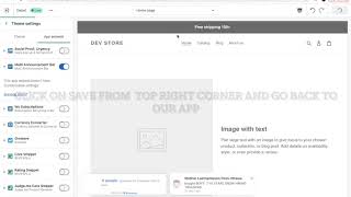 How to enable multi announcement bar shopify app. screenshot 4