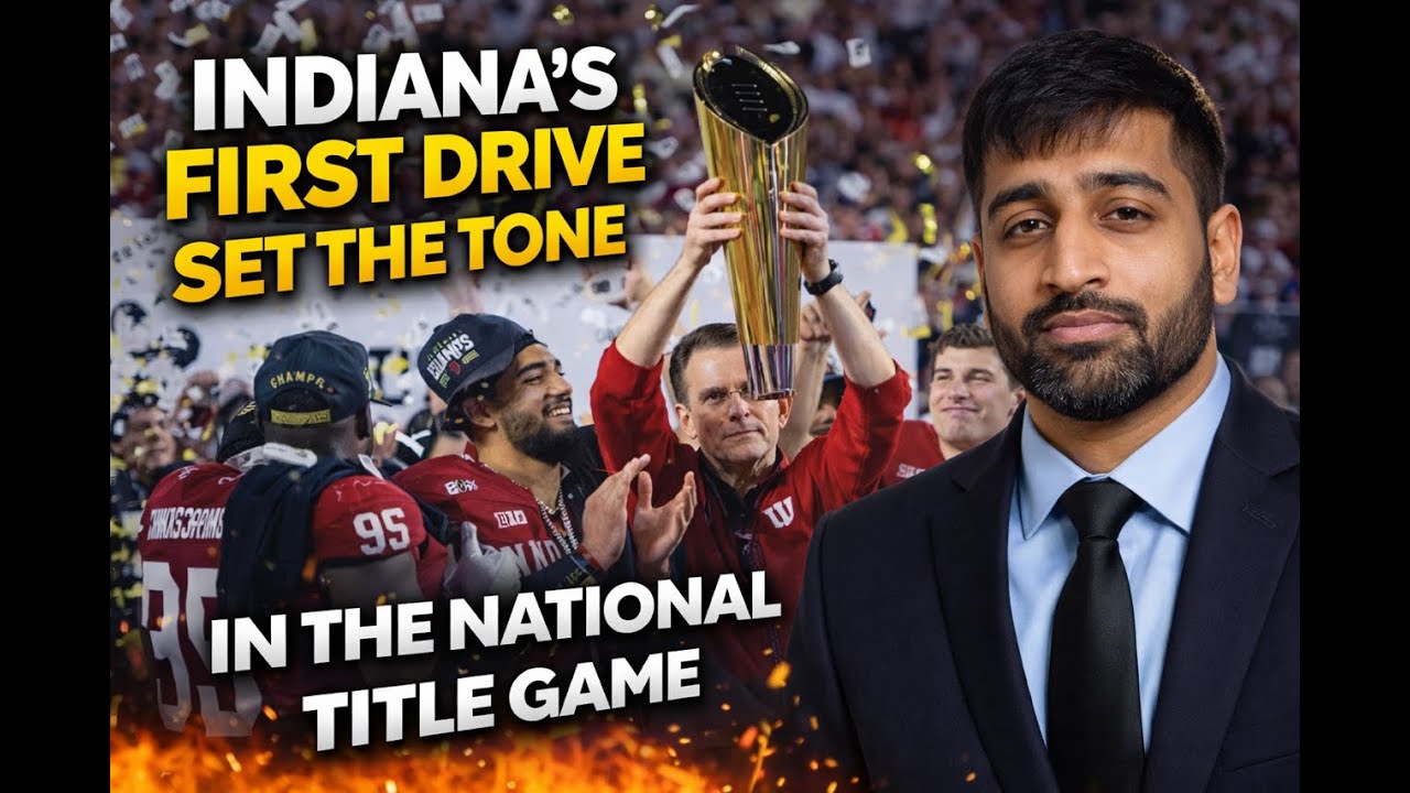 Indiana’s First Drive Set the Tone in the National Title Game