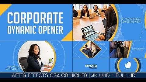 After Effects Template - Corporate Dynamic Opener