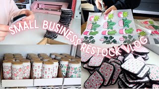Small Business Restock Vlog | Launch Prep For Small Business, DTF Printing At Home, Restock With Me by Noeli Creates 16,523 views 1 month ago 13 minutes, 57 seconds