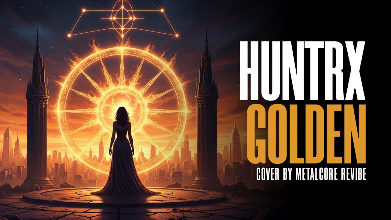 HUNTRX - GOLDEN (K-Pop Demon Hunters) Cover by Metalcore ReVibe