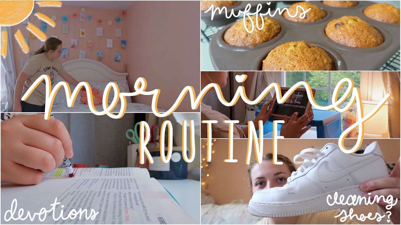 a very random morning routine | vlog style - YouTube