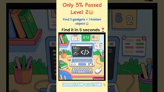 Hidden Object Puzzle 😳 | Find It in 5 Seconds (99% Fail) #hidden #shorts #viral  #fyp #shortsfeed