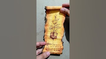 You Can Draw Anything {Art & Craft Series} - Making Scroll DIY #craft #diytutorial #art #diy #scroll