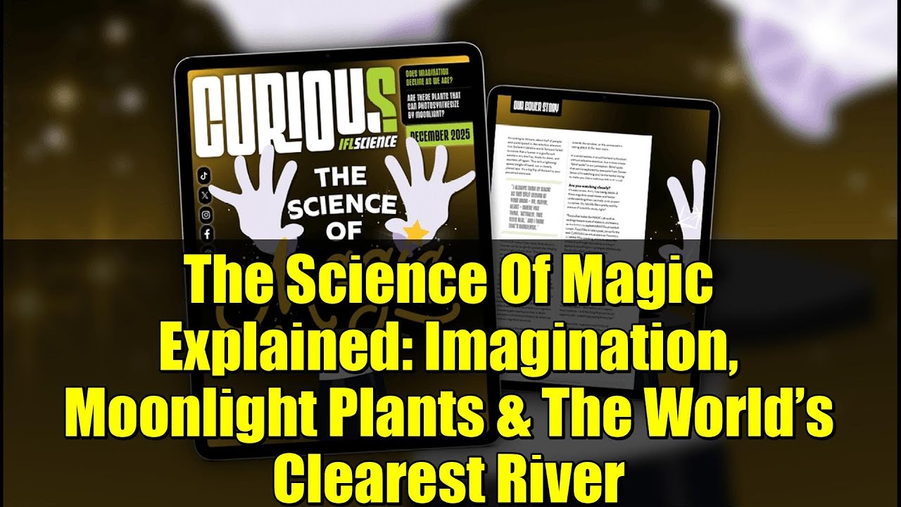 The Science Of Magic Explained: Imagination, Moonlight Plants & The World’s Clearest River