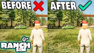 Best Graphics Settings For Ranch Simulator