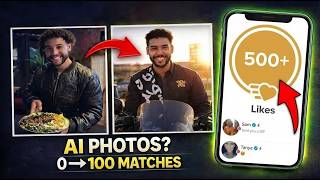 He Got 100 Matches Using AI Photos (Real Results)