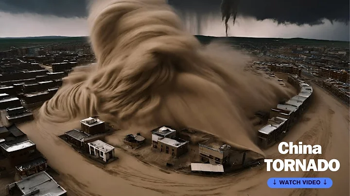 Right now in China, a sand tornado is scattering Tongliao, Inner Mongolia! - DayDayNews