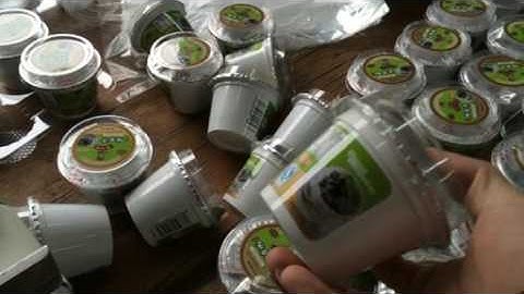 cone cup top surface and body labeling machine