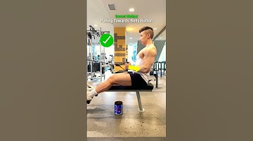 ❌ AVOID THESE CABLE ROW MISTAKES IF YOU WANT TO MAXIMIZE BACK GAINS 💪🏽 #Shorts