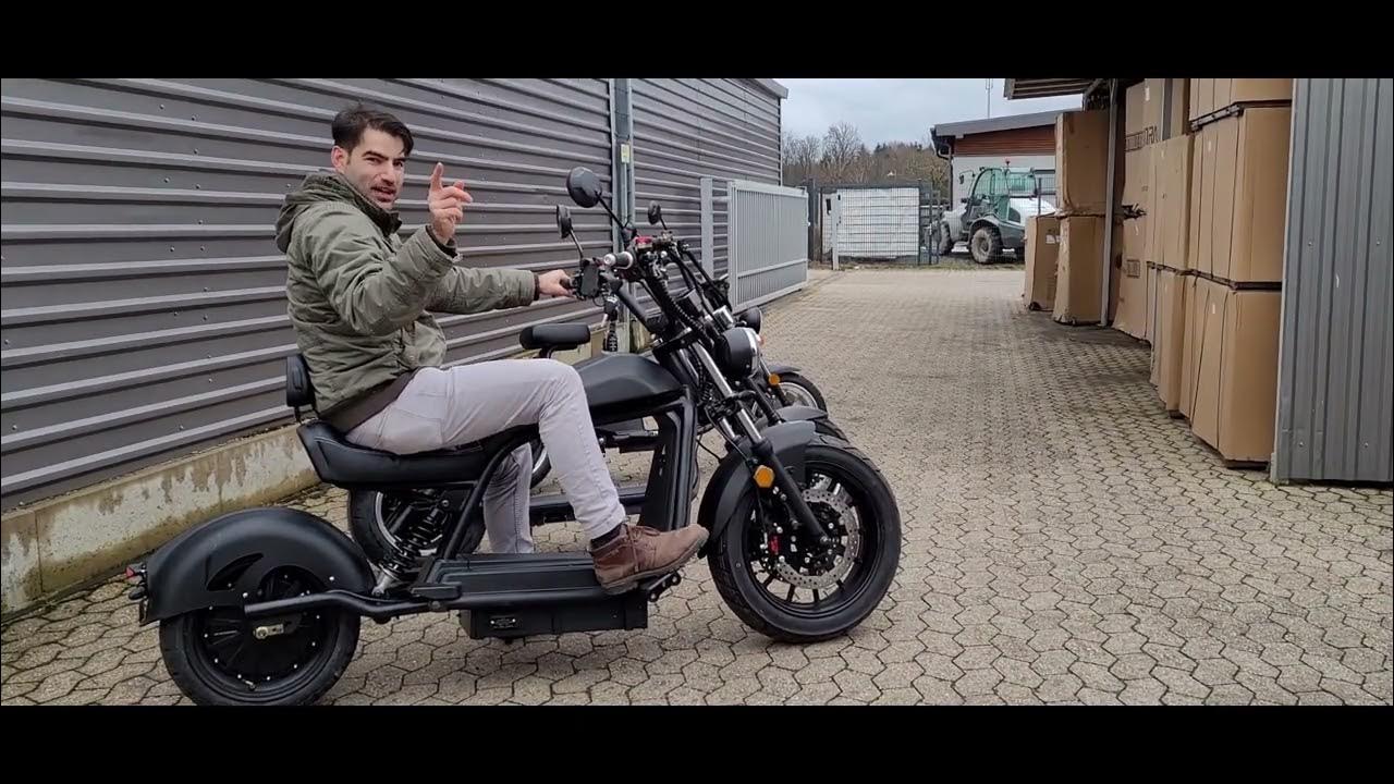 Großer E-Chopper Vergleich, Elektroroller Hl 3.0, Hl 6.0 Und X9, E-Scooter,  E-Roller, Roller - Youtube