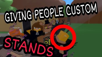 Giving People CUSTOM Stands In A Bizarre Day Modded