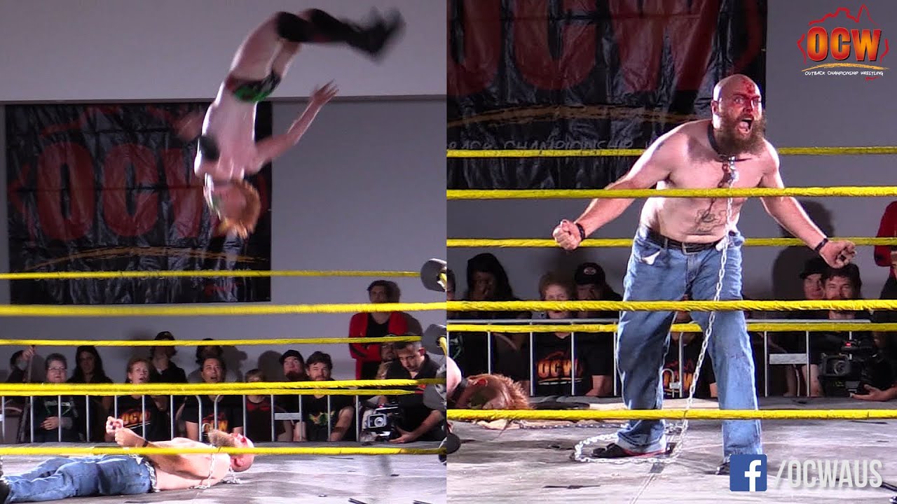 Maddog (c) v Syd Parker Dog Collar Match OCW Australia YouTube