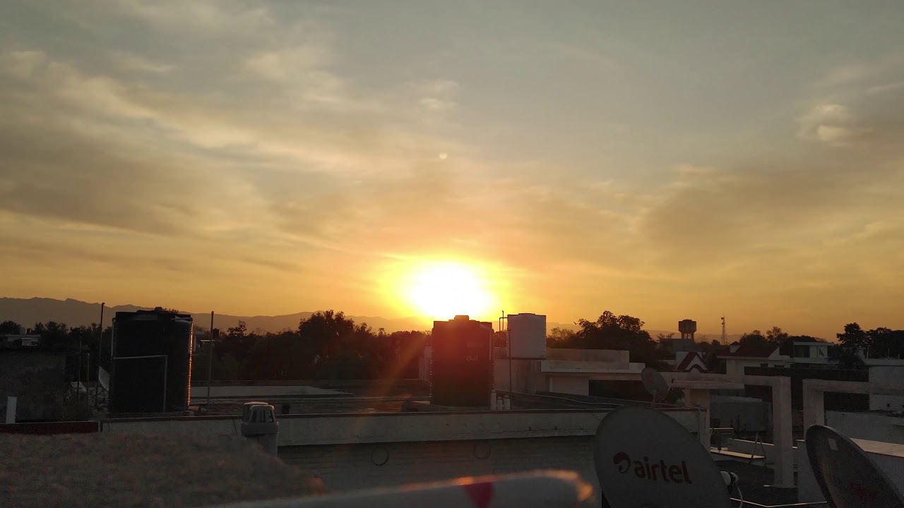 Mi A3 4K Sunrise Timelapse Using Gcam Parrot043