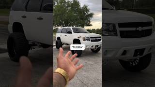 Lifted Tahoe Gets Big Turbo 6 Inch Lift Kit 26X14