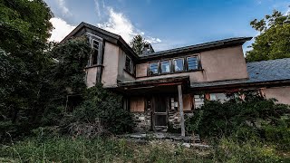 $5.2 Million Abandoned Mansion | Opulent Bathroom and Map Room