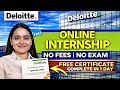 🚀Deloitte FREE Virtual Internship 2026 | No Interview, No Fees! | Step-by-Step Guide #dataanalytics 