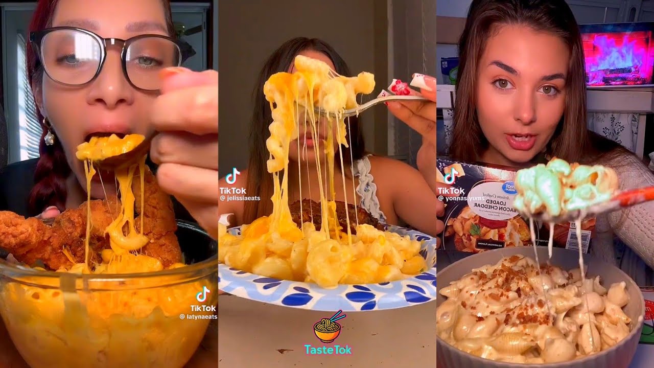 SOME OF THE BEST MAC & CHEESE MUKBANGS | TIKTOK COMPILATION 