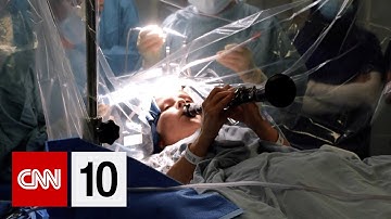 A musician plays the clarinet during her own brain surgery | November 6, 2025
