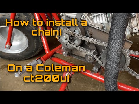 coleman mini bike ct200u chain - 420 x 42 Links deserving your trust. Pacify 4 Pack Chain Tensioner