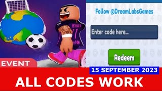 Roblox Goal Kick Simulator Codes (December 2023)