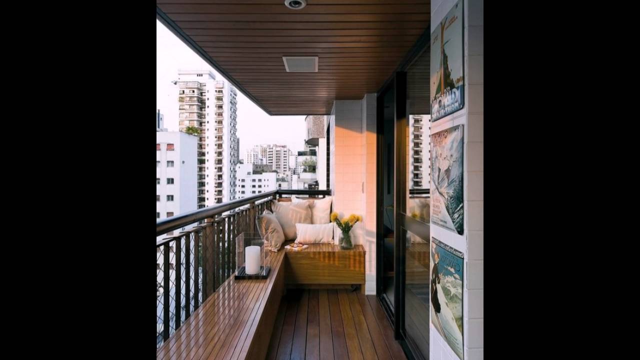 Eckbank balkon balkonmöbel balkon verschönern balkon deko ideen ...
