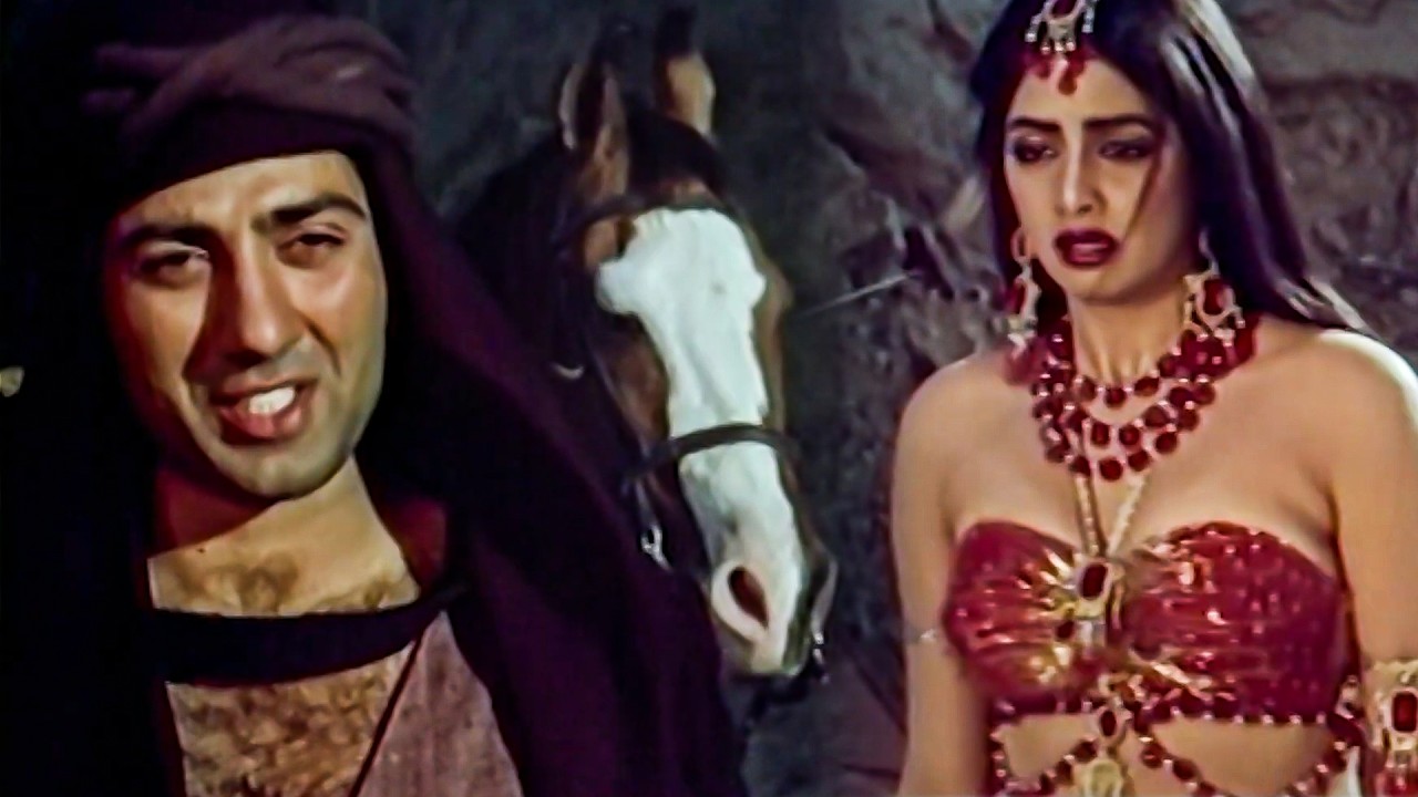 खून बहाने वाली शहज़ादी आँशु बहाना भी जानती है - सनी देओल और श्रीदेवी - जबरदस्त सीन - Sultanat Movie