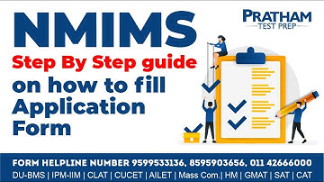 NMIMS   Step By Step guide on how to fill Application Form
