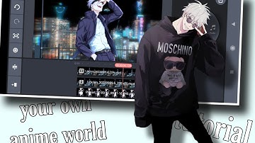 create your own anime world || kinemaster tutorial || easy tricks