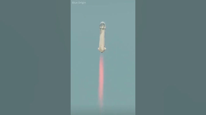 Watch Jeff Bezos Launch Into Space On Blue Origin Rocket And Land