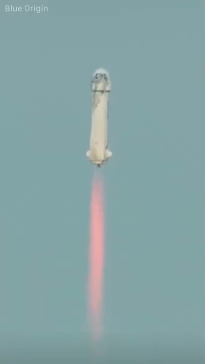 Watch Jeff Bezos Launch Into Space On Blue Origin Rocket And Land
