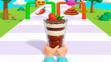 Stacky Ice Cream Runner - Gameplay Walkthrough - All Levels (IOS, Android)