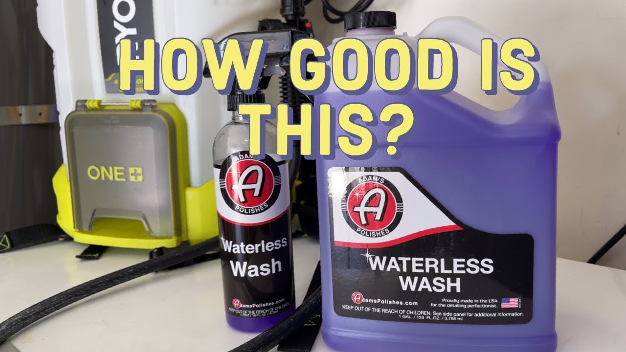 Adams Waterless Wash