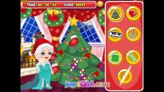 Холодное сердце: безделье Эльзы на Новый год (Frozen Elsa Christmas Slacking) - прохождение игры