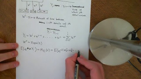 The Exponential and Gamma Distributions Part 3