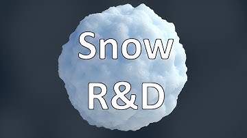 Snow R&D - RealFlow, Arnold, and Krakatoa