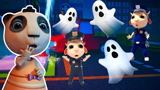 Children Met Ghosts in the City | Cartoon for Kids | Dolly and Friends - Thailand
