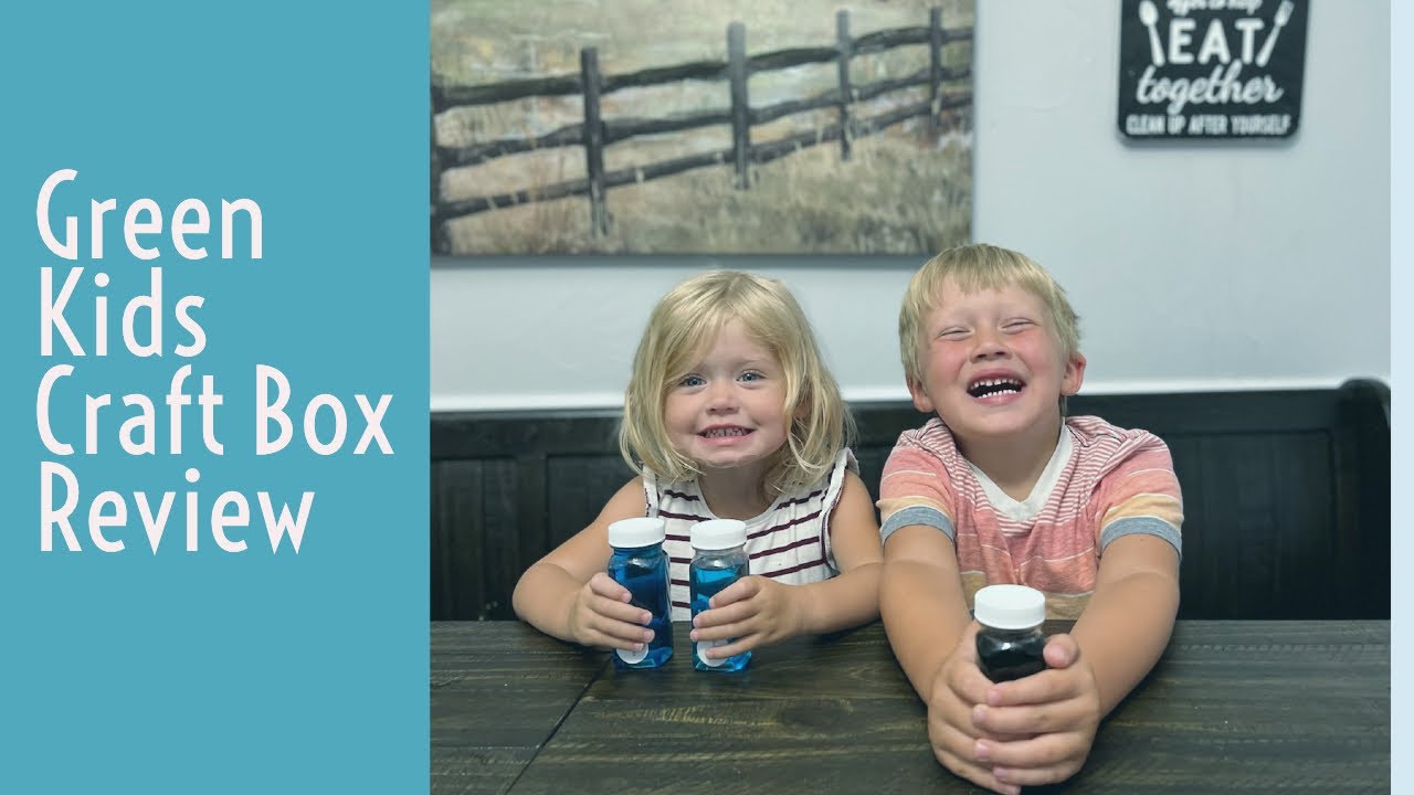 Green Kids Craft Box: A Monthly STEAM Subscription