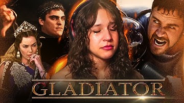 ugly crying over GLADIATOR (2000) ☾ MOVIE REACTION - FIRST TIME WATCHING!