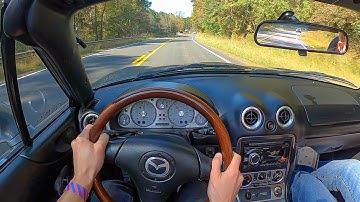 2004 Mazdaspeed MX-5 Miata - POV Test Drive (Binaural Audio)