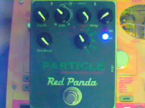 red panda PARTICLE pitch/delay pedal: Beta Test ONE: drums