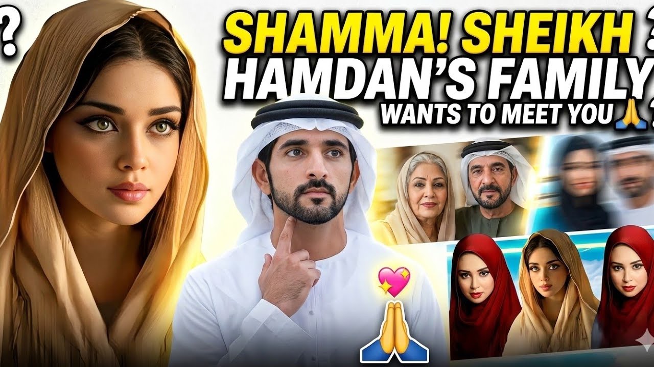 Shamma! Sheikh Hamdan's Family Wants To Meet You 🙏| Fazza | Sheikh Hamdan | faz3 Crown Prince Dubai 